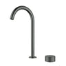 Ikon Soko Fluted Gun Metal Kitchen Mixer Tap - HYB77-108GM