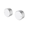 Ikon Soko Fluted Chrome Shower Taps Wall Top Assemblies - HYB77-9902