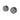 Ikon Soko Fluted Gun Metal Shower Taps Wall Top Assemblies - HYB77-9902GM