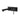 Ikon Hali Matte Black Wall Basin Mixer Set 175mm Spout Straight, front view