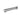 Ikon Hali Chrome Bath Spout 192mm Straight, front view