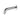 Ikon Hali Chrome Bath Spout 175mm Curved, front view