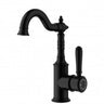 Ikon Clasico Tall Basin Mixer Matte Black - RJ Bathroom