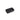 Kliff rectangular matte black ceramic countertop basin 605x375mm on a white background