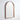 Arco 600x900mm Brushed Copper arch framed mirror