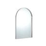 Arco 600x900mm Brushed Nickel arch framed mirror