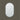 Ellips 450x900mm Brushed Nickel oval pill framed led mirror view 2