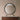 Orbis 600mm Matte Black round framed mirror