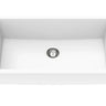 Matte White Granite Single Bowl Kitchen Sink 813x457mm - RJ Bathroom