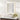 Mercio Luna 600x750mm rectangular frameless backlit LED mirror, shown from a side angle