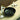 Oban 377mm round above counter basin in matte black on a bathroom vanity top