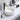 Olley 395mm round above counter basin in matte white on a bathroom vanity top