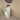 Olley solid surface stone freestanding pedestal basin in matte white with wall mixer