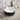 Ollia Diamond 360mm round above counter basin, matte black textured exterior with matte white bowl