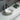 Ollia 345mm round above counter basin with gloss white bowl and clay line textured exterior