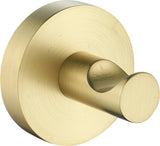 Otus Robe Hook Brushed Gold - RJ Bathroom