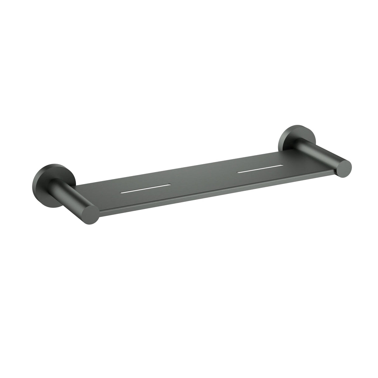 Otus Slimline Metal Shelf Gun Metal - RJ Bathroom