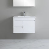 Polar PVC Waterproof 750mm Wall Hung Vanity