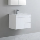 Polar PVC Waterproof 750mm Wall Hung Vanity