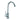 Otus Chrome Gooseneck Kitchen Sink Mixer, front view