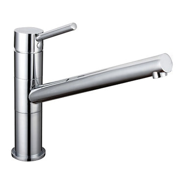 Otus Chrome Swivel Kitchen Sink Mixer, front view