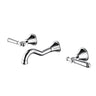 Ikon Clasico Hampton Chrome Bath Tap Set