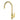 Sora SS Kitchen and Laundry Sink Mixer - Brushed Gold