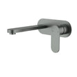 Gun Metal grey wall mounted mixer tap Sora SS 304 stainless steel industrial style