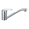 Ruby II Chrome Swivel Kitchen Sink Mixer, front view