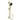 Ikon Sulu II Brushed Gold Shower Rail PSH046-BG
