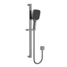 Ikon Ceram Gun Metal rail shower