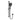 Ikon Ceram Matte Black rail shower