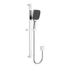 Ikon Ceram Chrome rail shower