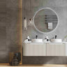 Rome Fluted Curved All Drawer Wall Hung Vanity 1500mm Matte White - RJ Bathroom