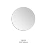 Round Frameless Pencil Edge Mirror 500x500mm - RJ Bathroom