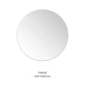 Round Frameless Pencil Edge Mirror 600x600mm - RJ Bathroom