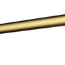Round Horizontal Shower Arm 400mm Brushed Gold - RJ Bathroom