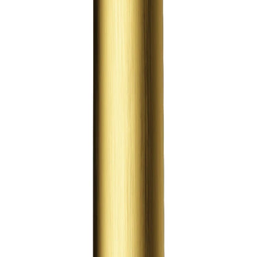 Round Vertical Shower Arm 300mm Brushed Gold - RJ Bathroom