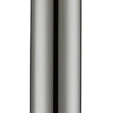 Round Vertical Shower Arm 300mm Brushed Nickel - RJ Bathroom