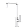 Ruki Chrome Kitchen Sink Mixer, front view
