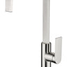 Ruki Gooseneck Tall Sink Mixer Brushed Nickel - RJ Bathroom