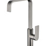 Ruki Gooseneck Tall Sink Mixer Gun Metal - RJ Bathroom
