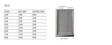 Covey Semi Frameless Corner Shower Screen - RJ Bathroom