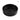 Sasso 30 Round Above Counter Matte Black Basin - RJ Bathroom