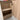 Real photo of the Scandinavia Classic Oak fluted freestanding vanity - open door showing the internal shelf, soft-close hinges and kickboard base - RJ Bathroom