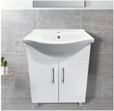 Semi-Recessed Two Doors Freestanding Vanity 750mm - RJ Bathroom