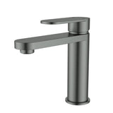 Sora Gun Metal Basin Mixer Tap for Vanity - RJ Bathroom
