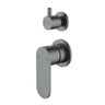 Sora SS 304 Stainless Steel Wall Mixer Diverter – Gun Metal - RJ Bathroom