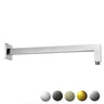 Square Horizontal Shower Arm 400mm Chrome - RJ Bathroom