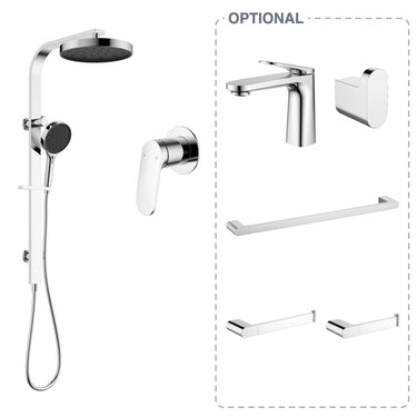 Ikon Sulu II Bathroom Package – Chrome